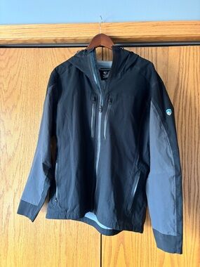 Men's Kuhl Black Hooded Softshell Jacket